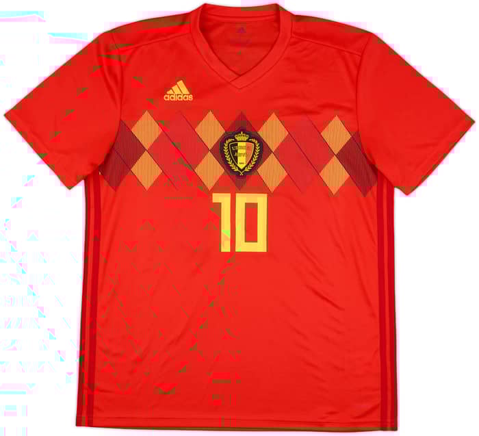 2018-19 Belgium Home Shirt Hazard #10 - 9/10 - (L)