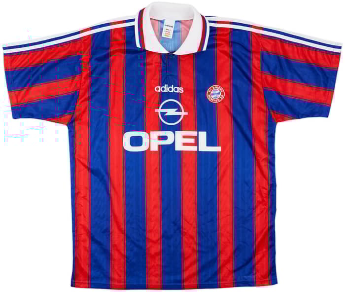 1995-97 Bayern Munich Home Shirt Klinsmann #18 - 7/10 - (XL)