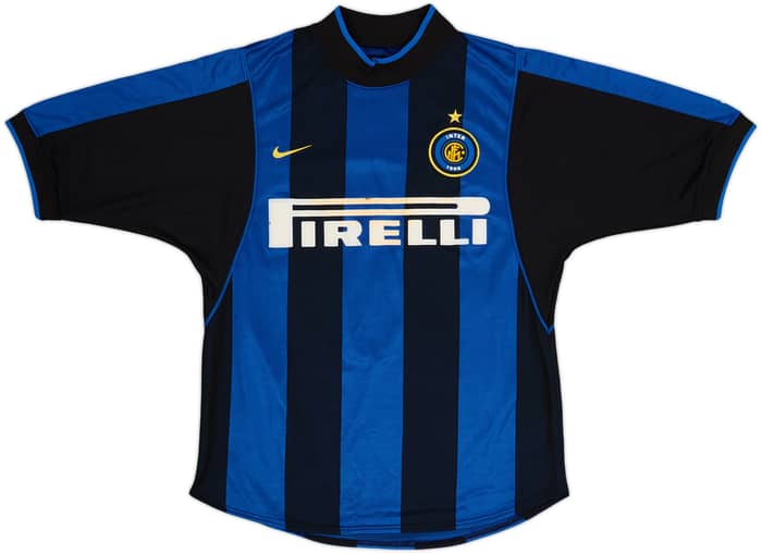 Camiseta de local del Inter Milan 2000-01 Ronaldo #9 - 6/10 - (S)