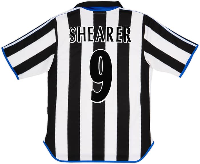 1999-00 Newcastle Home Shirt Shearer #9 - 8/10 - (S)