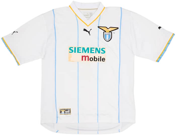 2001-02 Lazio European Home Shirt Nesta #13 - 6/10 - (L)
