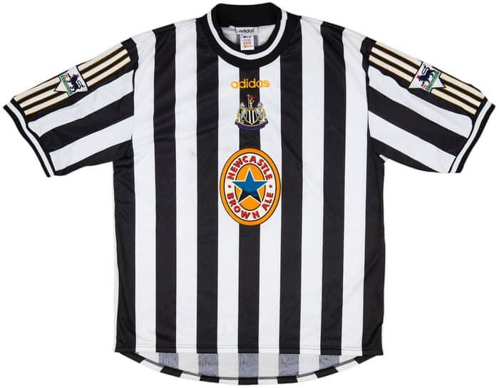 1997-99 Newcastle Home Shirt Shearer #9 - 7/10 - (XL)