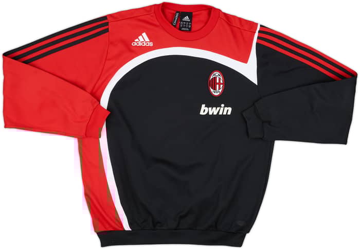 2007-08 AC Milan adidas Sweat Top - 8/10 - (S)