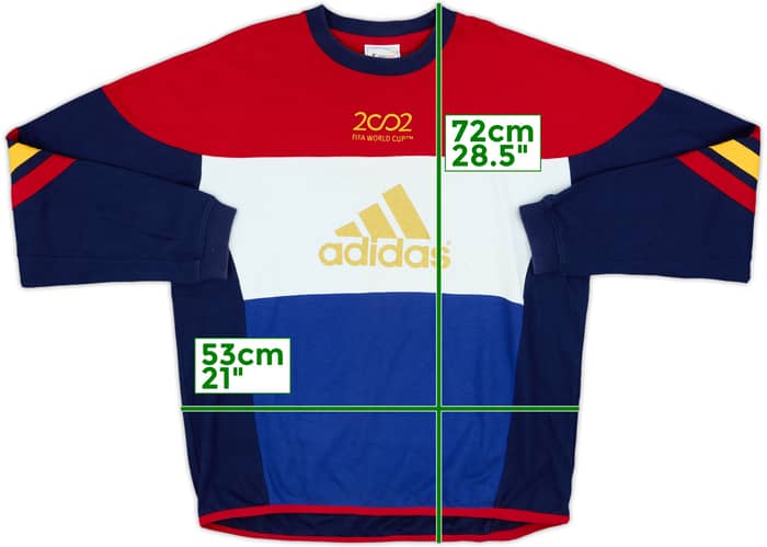 2002 FIFA World Cup adidas Sweat Top - 8/10 - (M)
