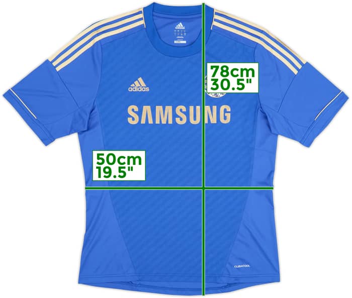 2012-13 Chelsea Camiseta Local - 4/10 - (L)