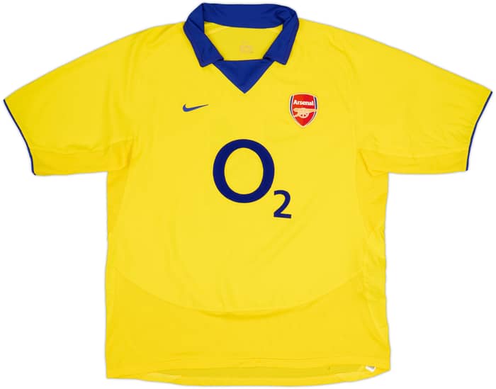 2003-05 Arsenal Away Shirt Henry #14 - 8/10 - (L)