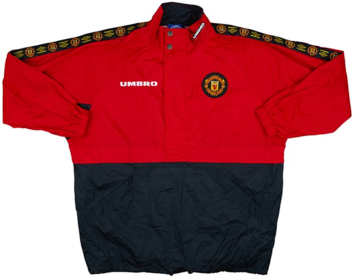1996-97 Manchester United Umbro Rain Jacket - 8/10 - (L)