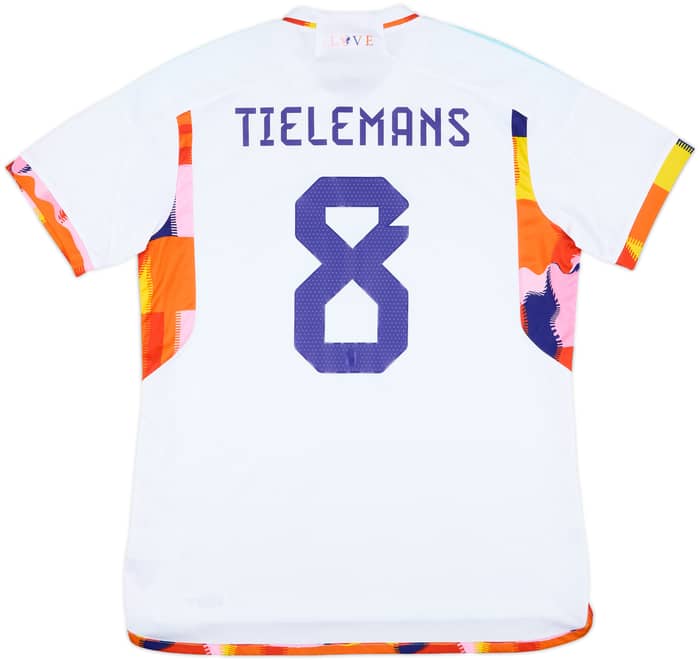 2022-23 Belgium Away Shirt Telemans #8 - 7/10 - (L)