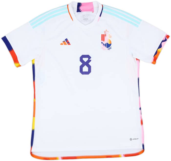2022-23 Belgium Away Shirt Telemans #8 - 7/10 - (L)