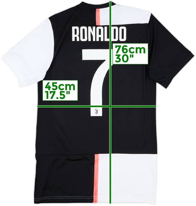 2019-20 Juventus Home Shirt Ronaldo #7 - 7/10 - (S)