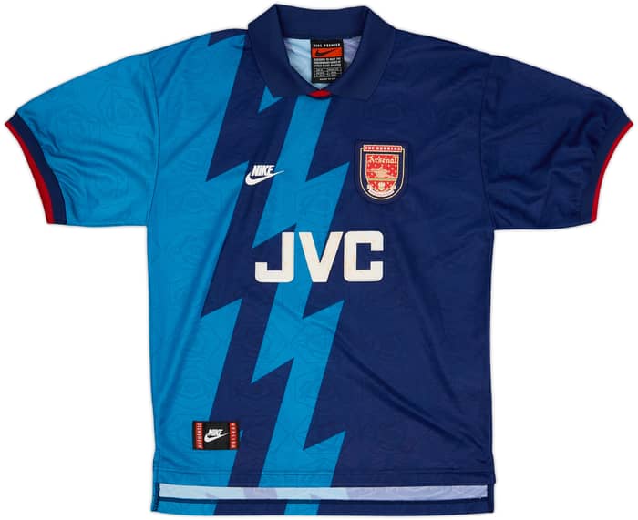 1995-96 Arsenal Away Shirt Wright #8 - 7/10 - (M)