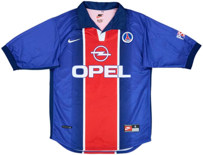 1998-99 Paris Saint-Germain Home Shirt Okocha #10 - 8/10 - (S)