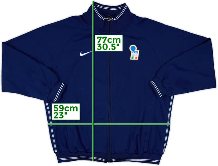 1998-99 Italy Nike Track Jacket - 8/10 - (L)