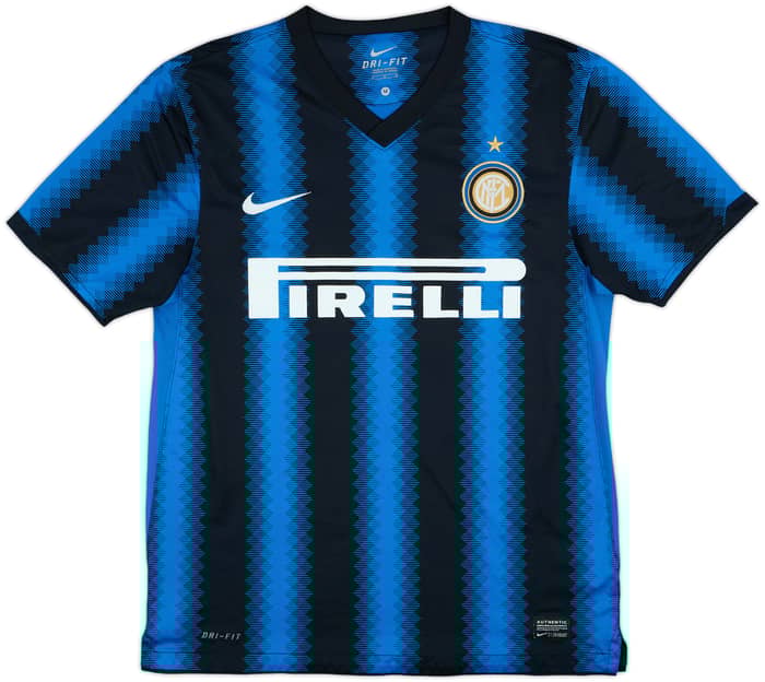 2010-11 Inter Milan Home Shirt Sneijder #10 - 8/10 - (M)