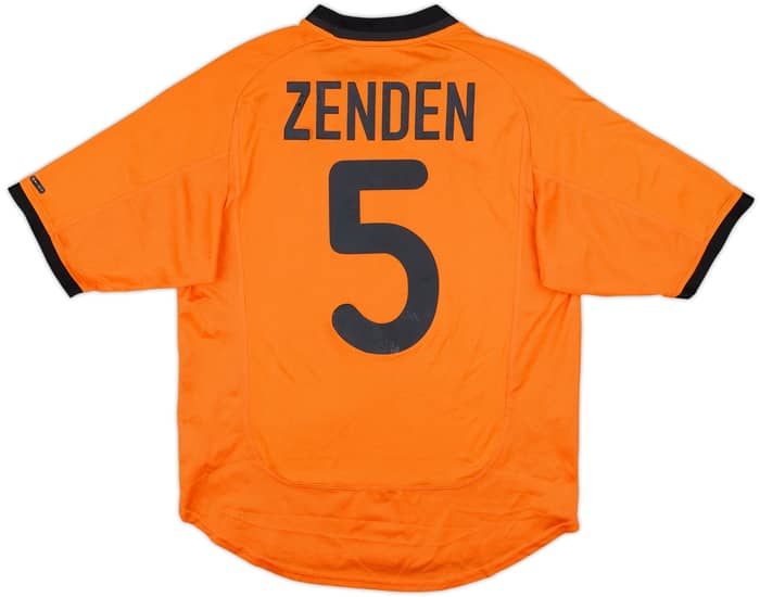 2000-02 Netherlands Home Shirt Zenden #5 - 5/10 - (S)