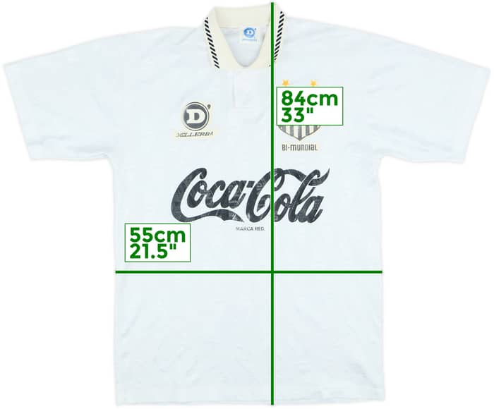 1993 Santos Home Shirt - 7/10 - (L)