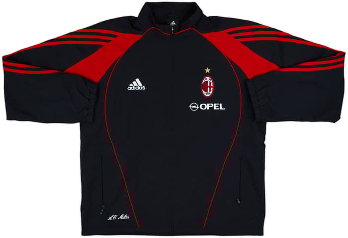 2005-06 AC Milan adidas Track Jacket - 8/10 - (L/XL)