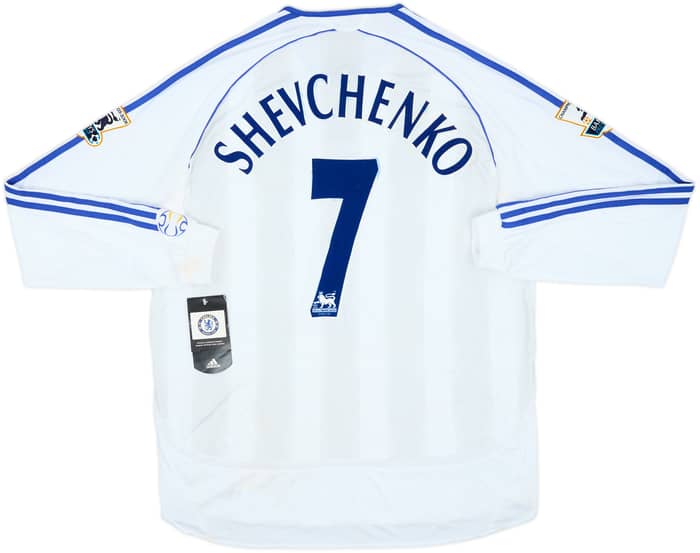 2006-07 Chelsea Player Issue Away L/S Shirt Shevchenko #7 (XL)
