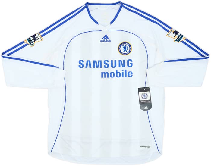 2006-07 Chelsea Player Issue Away L/S Shirt Shevchenko #7 (XL)