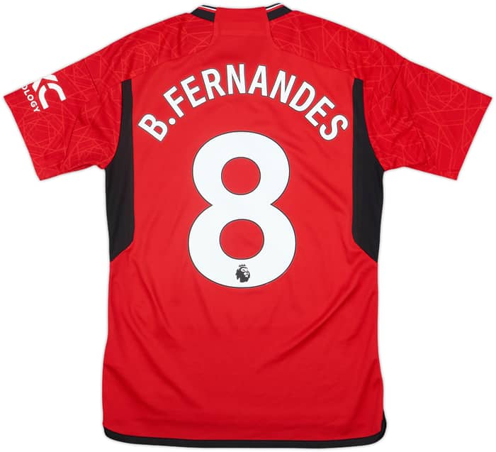2023-24 Manchester United Home Shirt B.Fernandes #8 - 7/10 - (S)