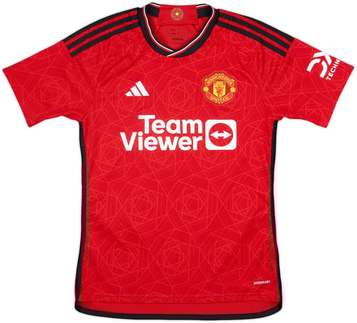 2023-24 Manchester United Home Shirt B.Fernandes #8 - 7/10 - (S)