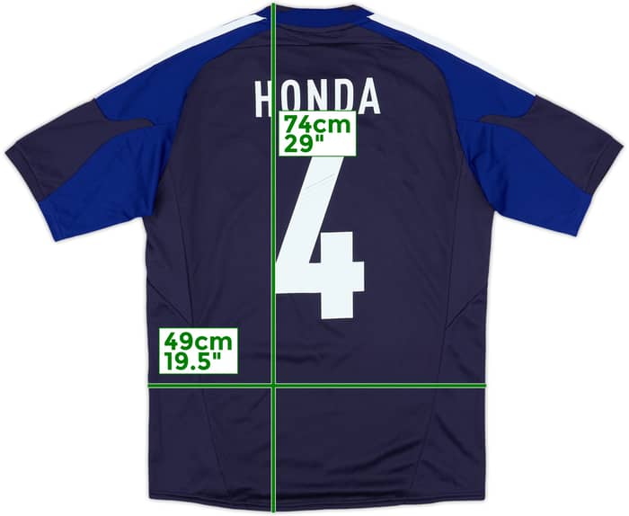 2012-13 Japan Home Shirt Honda #4 - 8/10 - (S)