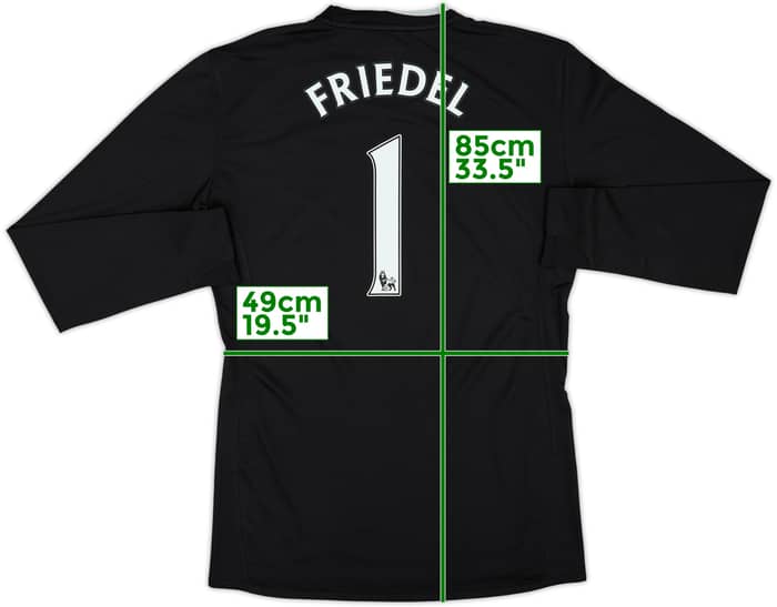 2008-09 Aston Villa Player Issue GK Shirt Friedel #1 (XL)