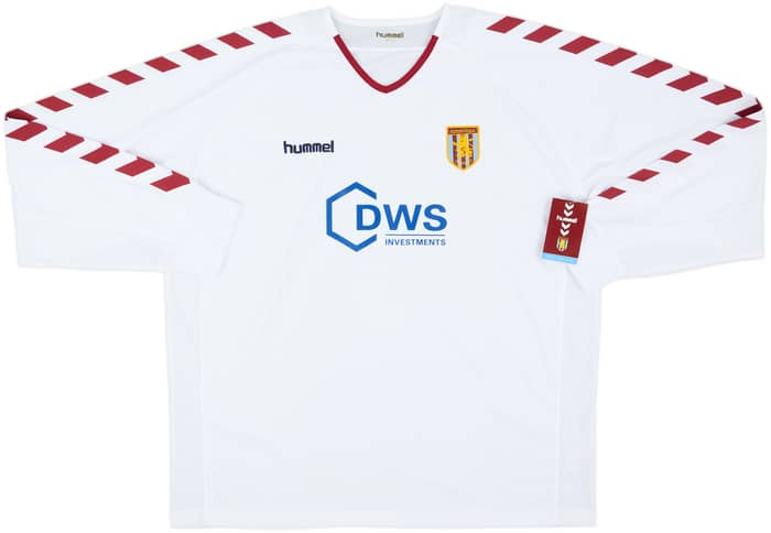 2004-05 Aston Villa Away L/S Shirt Angel #9 (XXL)