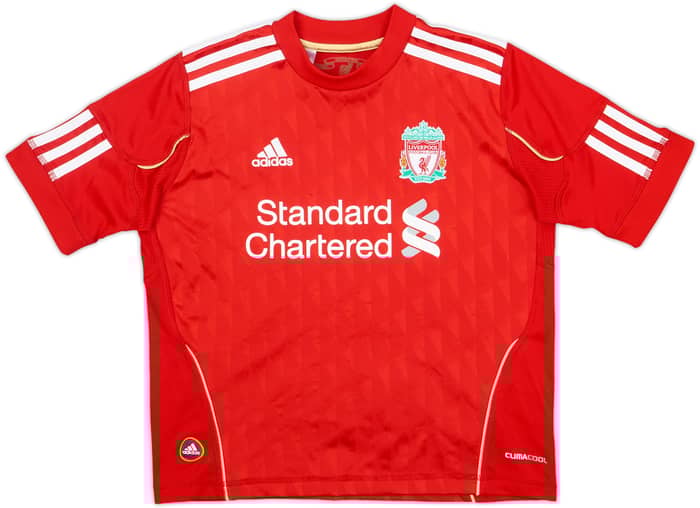 2010-12 Liverpool Home Shirt Torres #9 - 6/10 - (S.Boys)