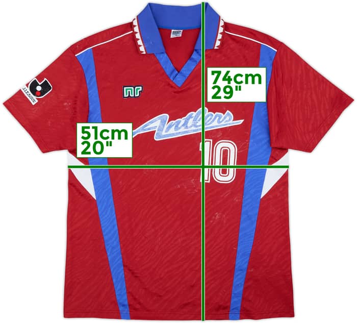 1992 Kashima Antlers Home Shirt - 4/10 - (M)