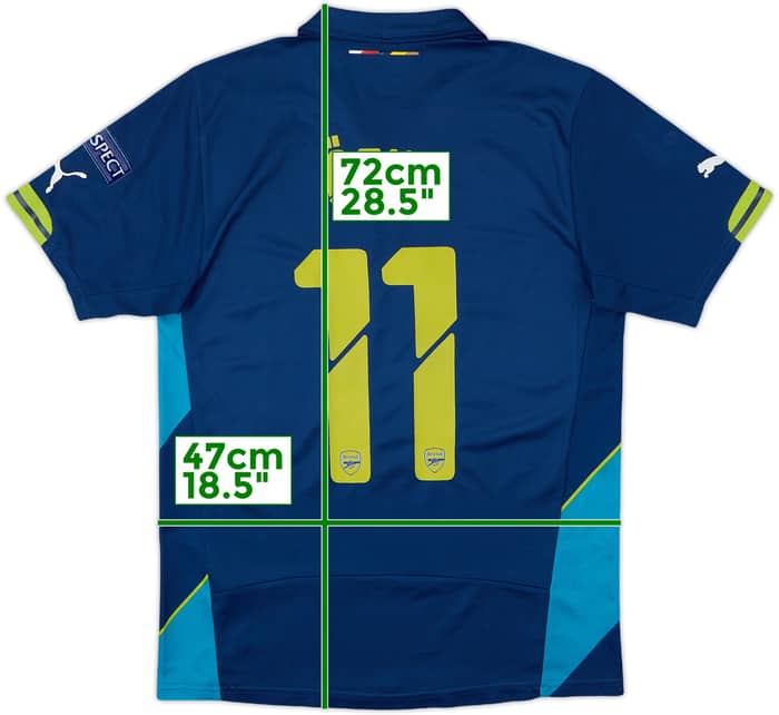 2014-15 Arsenal Third Shirt Ozil #11 - 5/10 - (S)