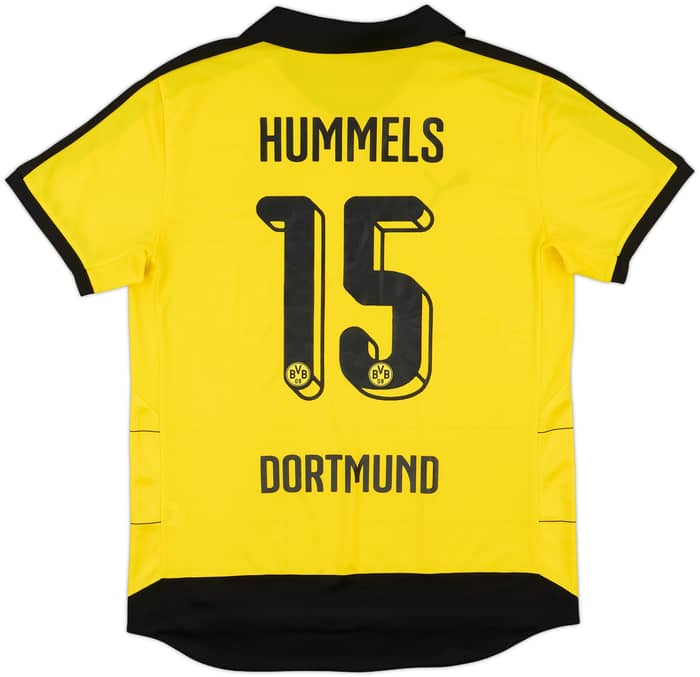 2015-16 Borussia Dortmund Home Shirt Hummels #5 - 6/10 - (L)