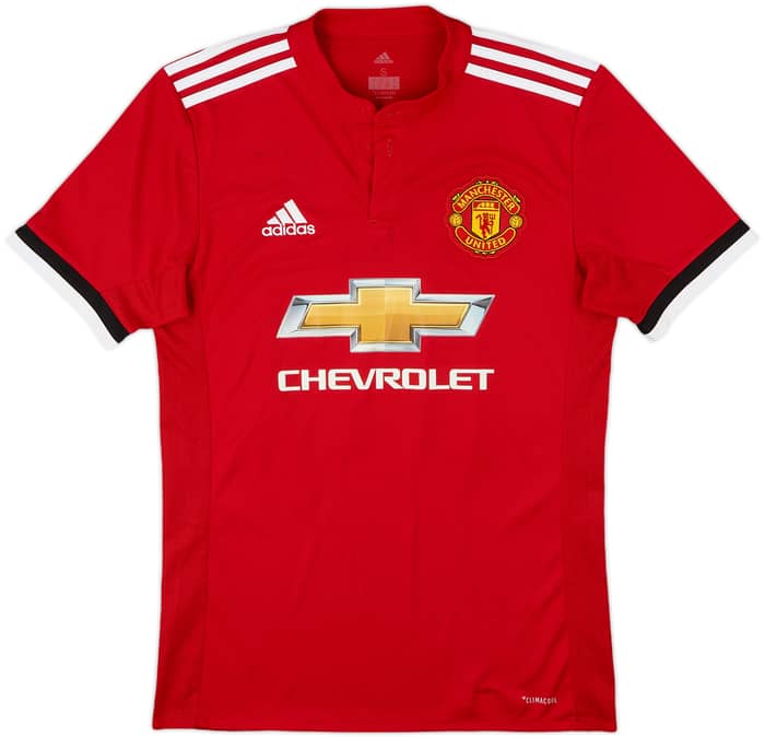 2017-18 Manchester United Home Shirt Ibrahimovic #10 - 6/10 - (S)