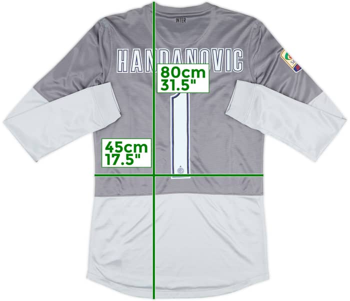 2013-14 Inter Milan Player Issue GK Shirt Handanovic #1 - 6/10 - (L)