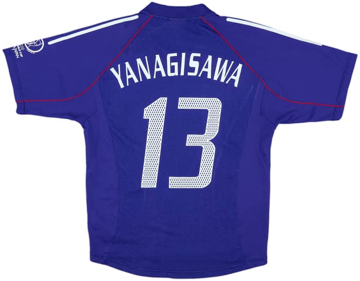 2002-04 Japan Home Shirt Yanagisawa #13 - 5/10 - (M)