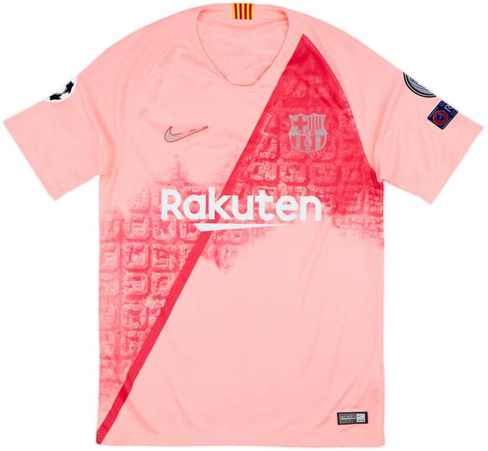 2018-19 Barcelona Third Shirt Malcolm #14 - 6/10 - (S)