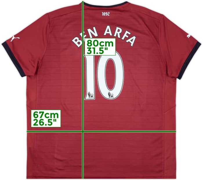 2012-13 Newcastle Away Shirt Ben Arfa #10 - 6/10 - (XXL)