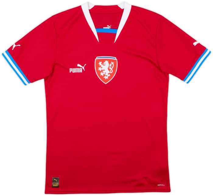 2022 Czech Republic Home Shirt - 9/10 - (S)