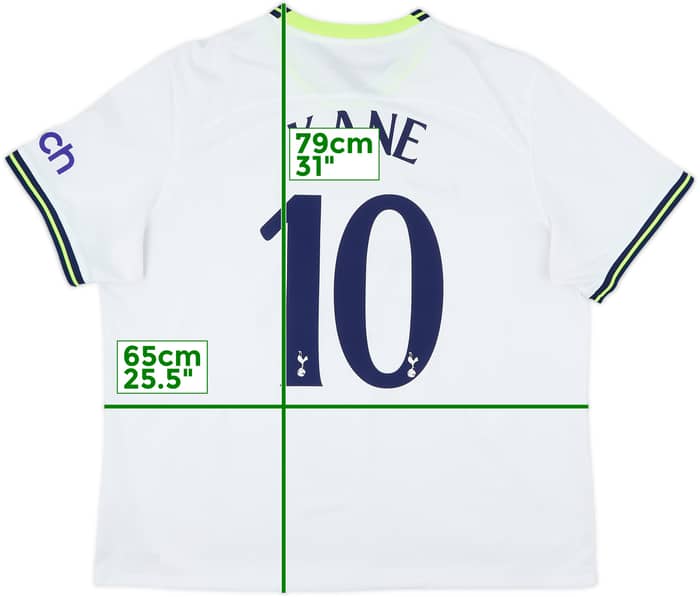 2022-23 Tottenham Home Shirt Kane #10 - 8/10 - (XXL)