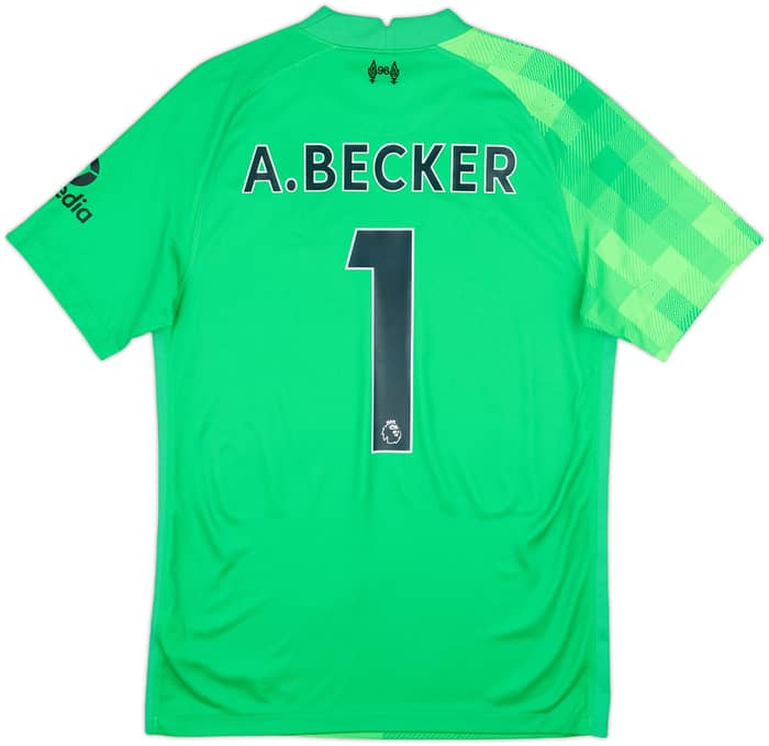 2021-22 Liverpool GK S/S Shirt - 10/10 - (S)