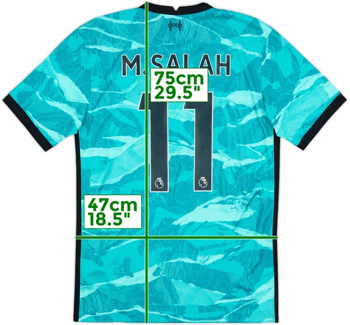 2020-21 Liverpool Away Shirt M.Salah #11 - 10/10 - (S)