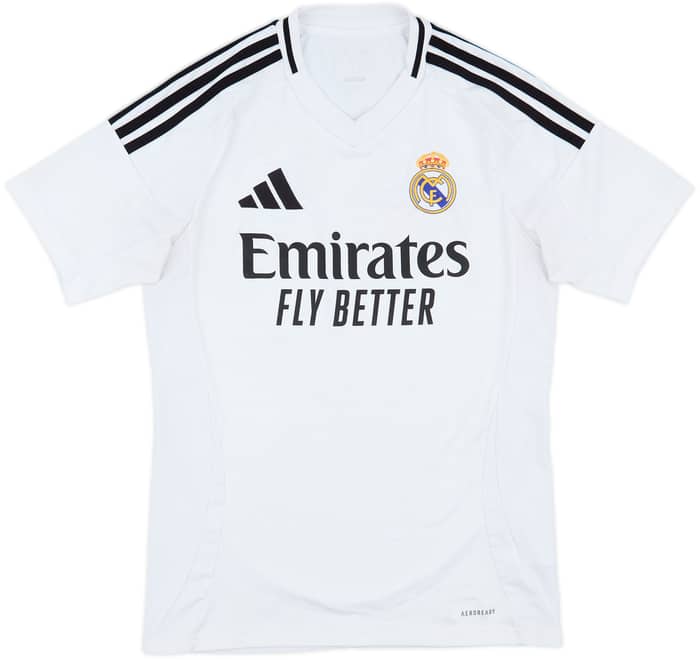 2024-25 Real Madrid Home Shirt - 8/10 - (S)