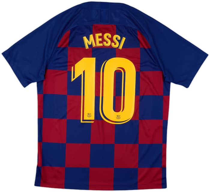 2019-20 Barcelona Home Shirt Messi #10 - 10/10 - (L)