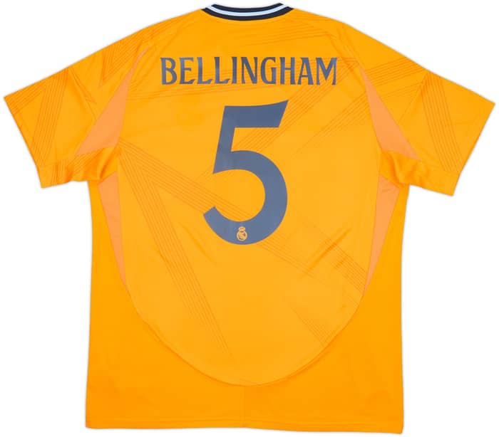 2024-25 Real Madrid Away Shirt Bellingham #5 - 10/10 - (XL)