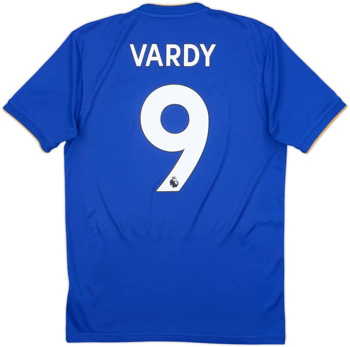 2018-19 Leicester Home Shirt Vardy #9 - 9/10 - (S)