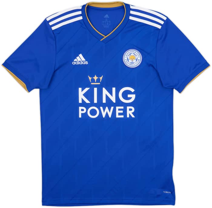 2018-19 Leicester Home Shirt Vardy #9 - 9/10 - (S)