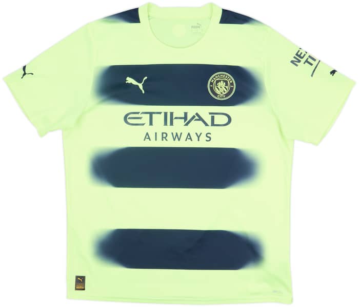 2022-23 Manchester City Third Shirt Haaland #9 - 10/10 - (XL)