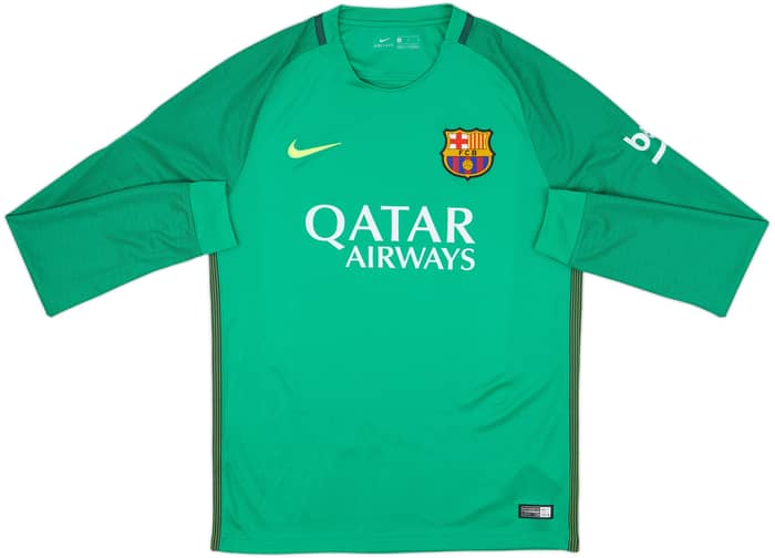 2016-17 Barcelona GK Shirt - 8/10 - (M)