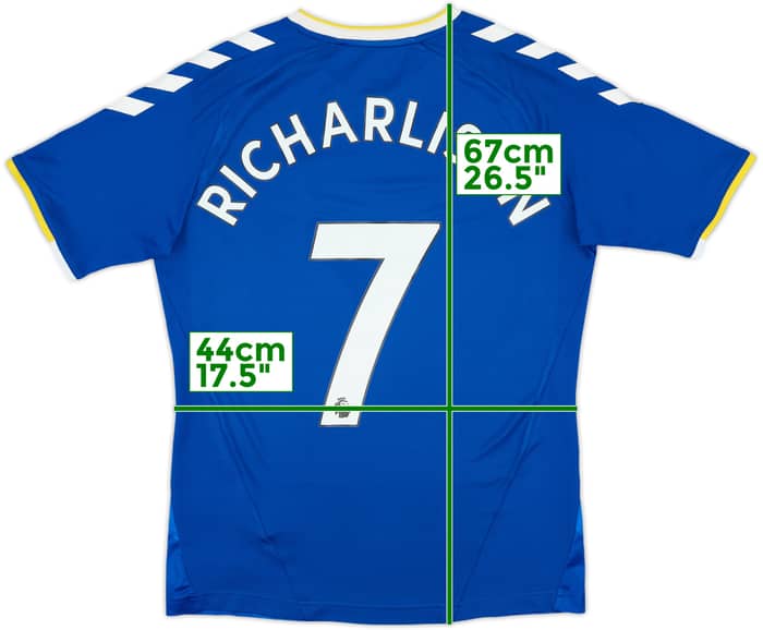 2021-22 Everton Home Shirt Richarlison #7 - 8/10 - (S)
