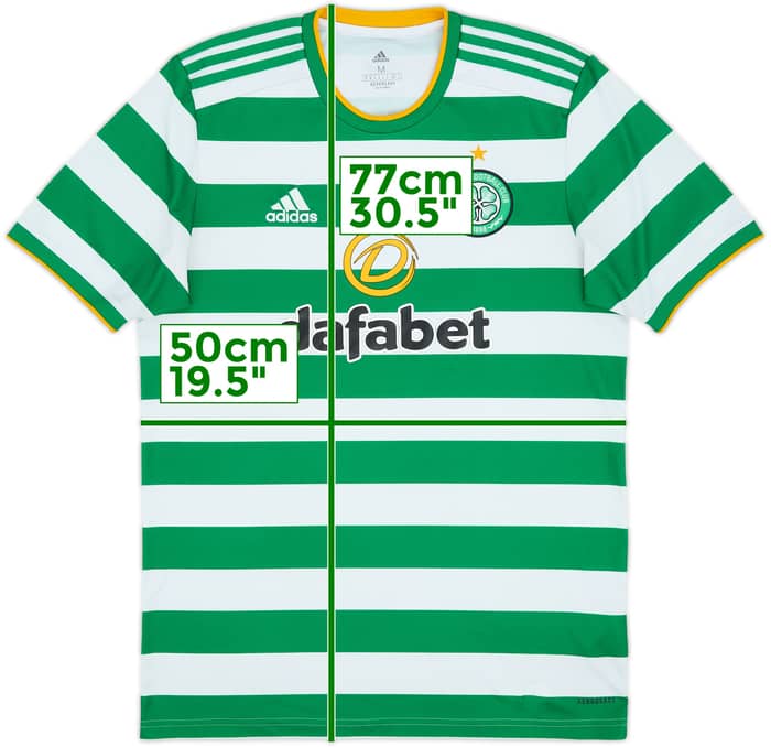 2020-21 Celtic Home Shirt - 5/10 - (M)
